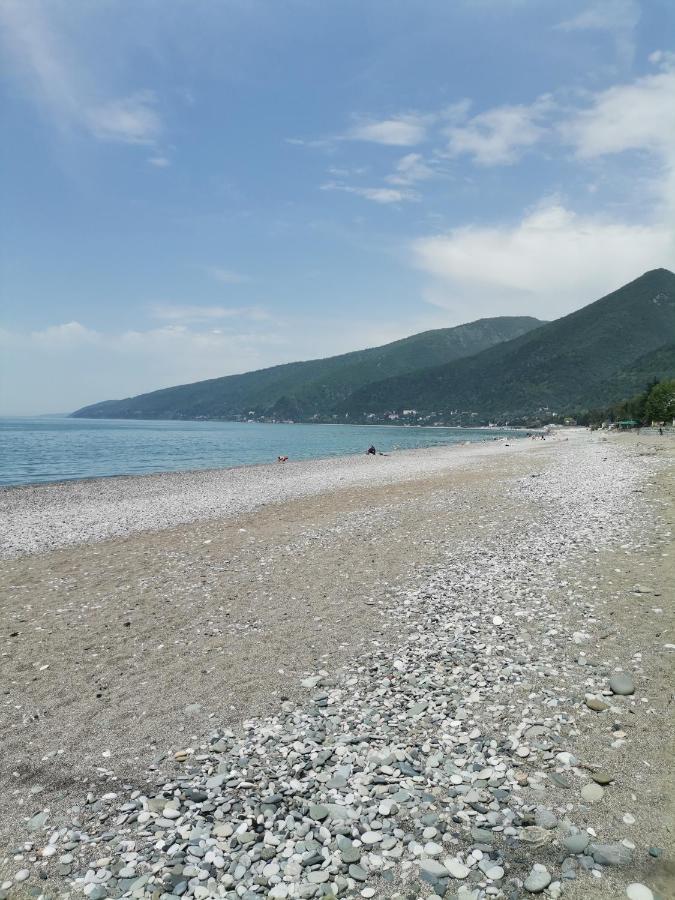 Гостевой Дом В Гаграх"Море Солнца" Gagra Exteriör bild